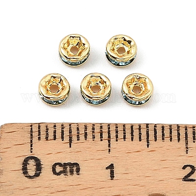 Латунь марки А горный хрусталь Spacer бисер&nbsp;RSB034NF-13G-1