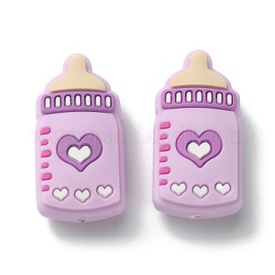 Силиконовые бусины&nbsp;LS-SIL-WH0001-58A-1