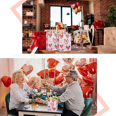 6 шт. прямоугольные бумажные упаковочные пакеты&nbsp;CARB-DJ0001-01-1