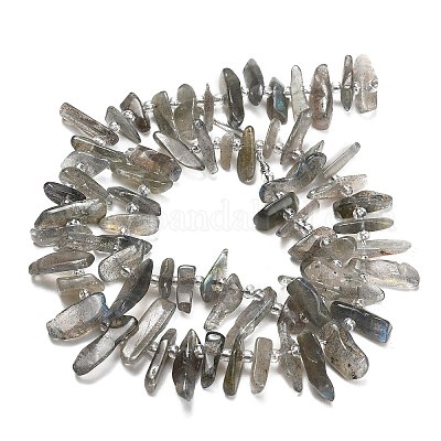 Природные лабрадорита бисер нитей&nbsp;G-Z124-C01-01-1