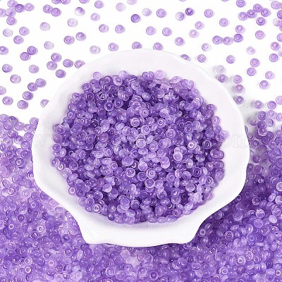 Выпечка краска стеклянные бусины&nbsp;GLAA-T023-43F-1