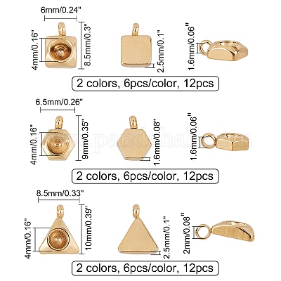 Подвеска из нержавеющей стали 304 со стразами&nbsp;STAS-UN0011-07-1