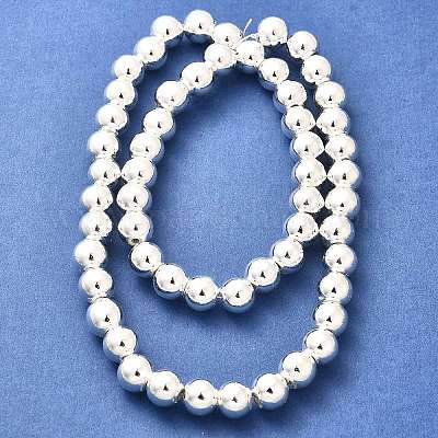 Гальванические нити синтетических магнитных гематитовых бусин G-L613-F01-02D-1