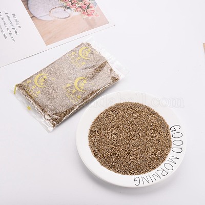 Стеклянные цилиндрические бусины&nbsp;SEED-S047-A-038-1