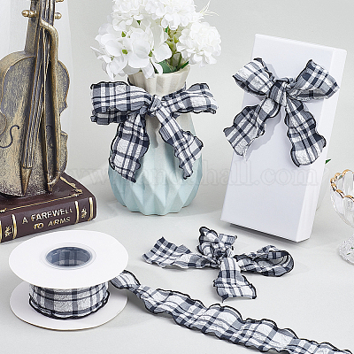 10 м льняной ленты для шитья украшений&nbsp;OCOR-WH20007-03E-1