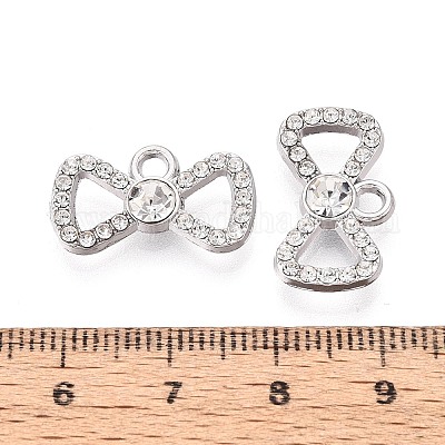 Подвески из сплава и хрусталя со стразами&nbsp;PALLOY-T095-10P-1