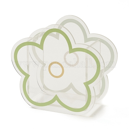 Акриловая ваза с принтом&nbsp;LS-DJEW-G042-01C-1