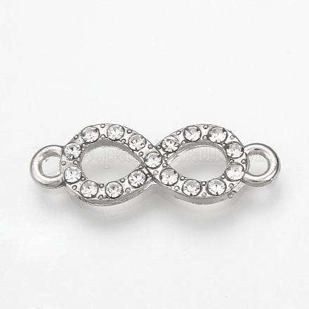 Соединители звеньев сплава горный хрусталь&nbsp;ALRI-T004-20P-1