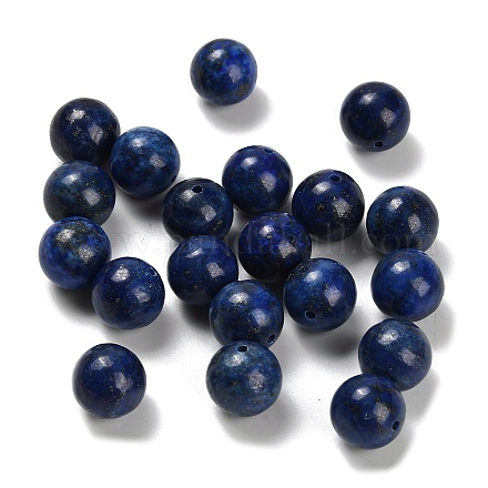 Природный лазурит бисером&nbsp;X-G-C254-A07-10mm-1