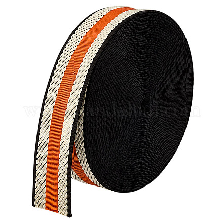 Полиэстер Grosgrain ленты&nbsp;OCOR-WH0105-091A-1