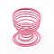 Stainless Steel Sponge Makeup Blender Holder, Egg Powder Puff Display Stand, Beauty Tool Drying Rack, Pink, 2x2x1-5/8 inch(5x5x4cm), Inner Diameter: 45mm