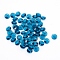 Glass Charms, Faceted, Cone, Dodger Blue, 8x4mm, Hole: 1~1.2mm
