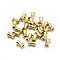 Brass Beads, Sandglass, Raw(Unplated), 5.5x4mm, Hole: 1.6mm
