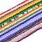 Glass Beads Strands, Imitation Quartz, Faceted, Round, Mixed Color, 2mm, Hole: 0.5mm, about 175pcs/strand, 14 inch