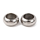Бусины из нержавеющей стали rondelle 304&nbsp;STAS-N020-01-10mm-3