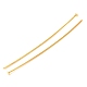 Латунные шпильки с плоской головкой&nbsp;LS-X-HP5.0cmCY-G-3