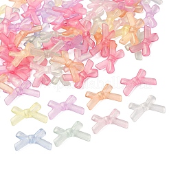 Светящиеся непрозрачные акриловые бусины&nbsp;OACR-G052-11D