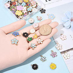 28 стиль подвесок из эмали из сплава&nbsp;ENAM-YW0004-84