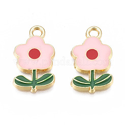 Экологически чистые подвески из цинкового сплава&nbsp;LS-ENAM-R051-12-03G-NR