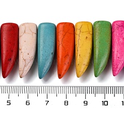 Синтетических нитей бирюзовые бусы&nbsp;G-C147-22B