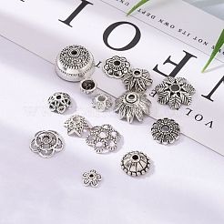 Смешанный стиль тибетский стиль сплава шарик шапки&nbsp;X-TIBE-O006-26