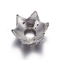 Старинное серебро тибетское серебро причудливые шапочки для бус&nbsp;X-AA188