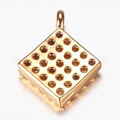 Латунь подвески циркония кубической KK-N0106-10