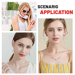 560шт 7 цвета непрозрачные акриловые соединительные кольца&nbsp;MACR-CA0001-41