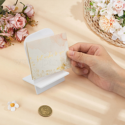 Акриловые наклонные стенды для открыток&nbsp;ODIS-WH0078-86A