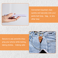 8 шт. 4-х цветные кожаные и сплавные ремешки для мобильных телефонов&nbsp;FIND-GF0007-45