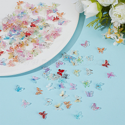 150 шт. 3 стиля кабошонов из смоляной бабочки&nbsp;MRMJ-DR0001-04