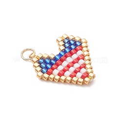 Стеклянные подвески из бисера&nbsp;PALLOY-MZ01242