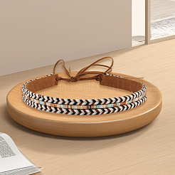 2 шт. регулируемая повязка для шляпы из искусственной замши 2 стилей&nbsp;AJEW-CL0002-15A