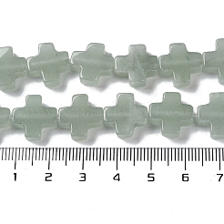 Естественный зеленый авантюрин бисер нитей G-M418-B02-01