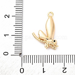 Подвески латунные горный хрусталь KK-E793-09G