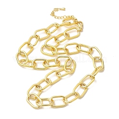 Ожерелья-цепочки из латуни для женщин&nbsp;NJEW-B157-09G