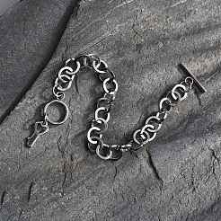 Браслеты-цепочки из нержавеющей стали 304&nbsp;BJEW-P237-08P