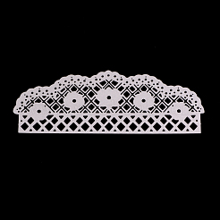 Кружева рамы из углеродистой стали резки трафареты&nbsp;DIY-F028-32