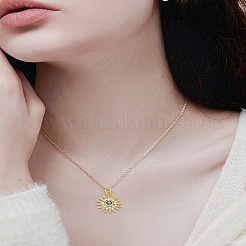 2шт латунные подвески из кубического циркония с микро-паве&nbsp;ZIRC-LP0001-35