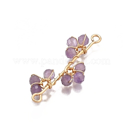 4 шт. 4 стиля натурального зеленого авантюрина&nbsp;PALLOY-TA00273