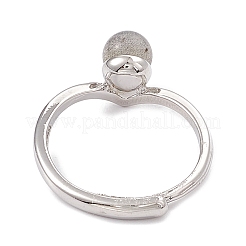 Регулируемые кольца из натурального лабрадорита&nbsp;RJEW-G273-11P-01