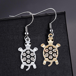 20 шт. подвеска из цинкового сплава со стразами 2 цветов&nbsp;RB-HY0001-03