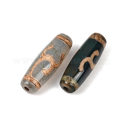 Тибетского стиля бусы дзи&nbsp;TDZI-E004-41