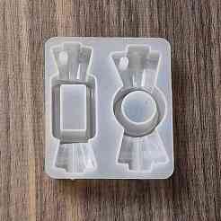 Силиконовые Молды для шейкера с подвеской «сделай сам»&nbsp;X-DIY-A038-03