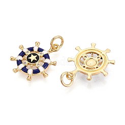 Латунные микро проложить кубического циркония подвески&nbsp;KK-N277-03G