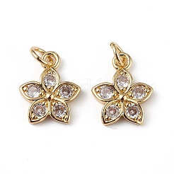 Стойки обшивки латунь микро проложить кубическую прелесть диоксида циркония&nbsp;KK-F848-13G