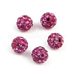 Бусины со стразами&nbsp;RB-H284-6MM-Half-502