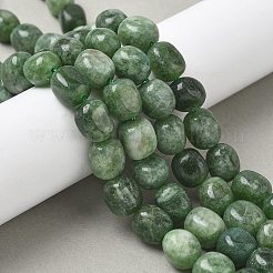 Окрашенные природные малайзии нефрита бисер нитей&nbsp;G-P528-I09-01