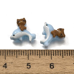 Кабошоны из светящейся непрозрачной смолы&nbsp;CRES-R458-03