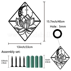 Таблички из железной стены&nbsp;AJEW-WH0286-254